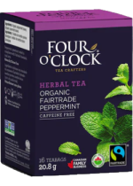 Organic Herbal Tea (Peppermint) - 16 Tea Bags