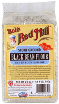 Black Bean Flour (Stone Ground) - 680g - Bob's Red Mill
