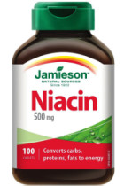 Niacin 500mg - 100 Caps