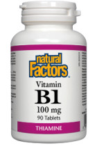 B-1 Thiamine 100mg - 90 Tabs
