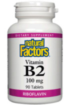 B-2 Riboflavin 100mg - 90 Tabs