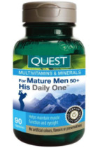 Mature Men 50+ His Daily One - 90 Caps