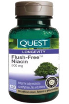 Niacin Flush-Free 500mg - 120 Caps