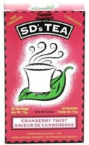 SD's Tea (Cranberry) - 30 Tea Bags