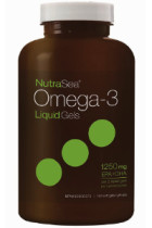 Nutra Sea Omega-3 Liquid Gels (Fresh Mint) - 150 Softgels