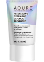 Resurfacing Overnight Glycolic Treatment - 30ml - Acure