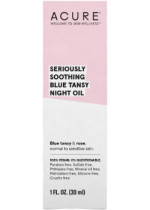 Seriously Soothing Blue Tansy Night Oil - 30ml - Acure