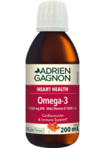 Omega-3 1,250mg EPA-DHA With 1,000iu Vitamin D (Maple) - 200ml - Adrien Gagnon