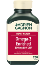 Omega-3 Enriched 500mg EPA-DHA - 200 Softgels - Adrien Gagnon