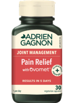 Pain Relief With Ovomet - 30 V-Caps - Adrien Gagnon