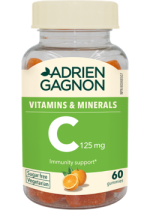 Vitamin C 125mg (Sugar Free Orange) - 60 Gummies