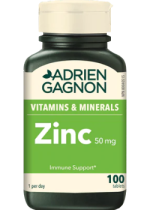 Zinc 50mg - 100 Tabs