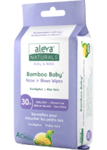 Bamboo Baby Nose N Blows Wipes - 30 Wipes