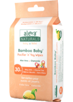 Bamboo Baby Pacifier N Toy Wipes - 30 Wipes