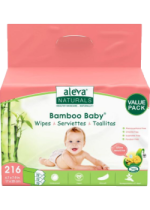Bamboo Baby Sensitive Wipes - 3 x 72 Wipes