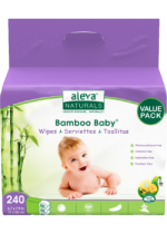 Bamboo Baby Wipes - 3 x 80 Wipes