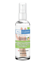 Hand Sanitizer (Lemon Mint) 62% Alcohol Base - 60ml Spray