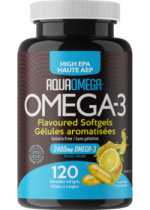 High EPA Omega-3 2,400mg (Lemon) - 120 Chewable Softgels