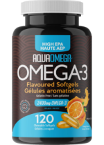 High EPA Omega-3 2,400mg (Orange) - 120 Chewable Softgels