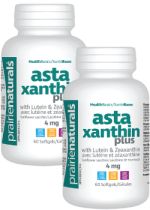 Astaxanthin Plus - 60 + 60 Softgels (2 For Deal)