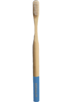 Adult Bamboo Toothbrush (Blue Handle) - 1 Brush