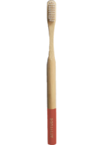 Adult Bamboo Toothbrush (Orange Handle) - 1 Brush 
