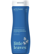 Little Leaves 2-In-1 Shampoo & Body Wash (Blueberry) - 473ml
