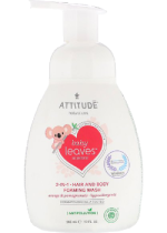 Baby Leaves 2-In-1 Hair & Body Foaming Wash (Orange Pomegranate) - 295ml