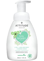 Baby Leaves 2-In-1 Hair & Body Foaming Wash (Sweet Apple) - 295ml