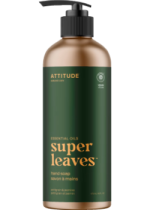 Essential Oils Super Leaves Hand Soap (Petitgrain & Jasmine) - 473ml