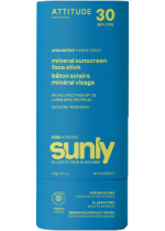 Sunly Kids Mineral Sunscreen Face Stick SPF30 (Unscented) - 20g