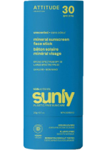 Sunly Kids Mineral Sunscreen Face Stick SPF30 (Unscented) - 20g