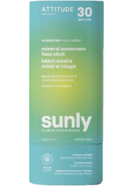 Sunly Mineral Sunscreen Face Stick SPF30 (Unscented) - 20g