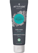 Super Leaves Men's Body Cream Soothing (Black Willow) - 240ml - Attitude 