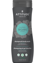 Super Leaves 2-In-1 Shampoo & Body Wash Scalp Care (Black Willow & Aspen) - 473ml