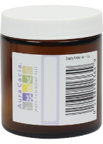 Empty Amber Wide Mouth Jar - 118ml