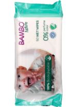 100% Biodegradable Wet Wipes - 50 Wipes