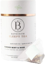 Sleep Apres Bath Tea (Garden Mint & Rose) - 14 Sachets 50g - Bathorium