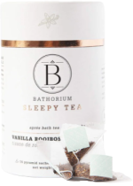 Sleepy Apres Bath Tea (Vanilla Rooibos Tisane) - 14 Sachets 50g - Bathorium