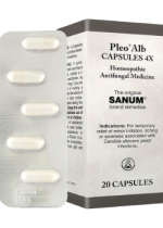 Sanum Pleo Alb (Albicansan) Capsules 4X - 20 Caps