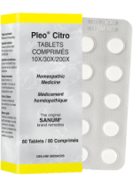 Sanum Pleo Citro (Citrokehl) Tablets 10X 30X 200X - 80 Tabs