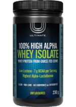 100% High Alpha Whey Isolate (Unflavoured) - 230g - Ultimate