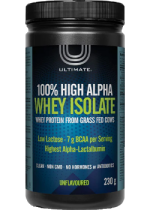 100% High Alpha Whey Isolate (Unflavoured) - 230g - Ultimate