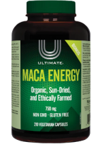 Maca Energy 750mg - 210 V-Caps