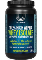 100% High Alpha Whey Isolate (Tropical Vanilla) - 750g - Ultimate