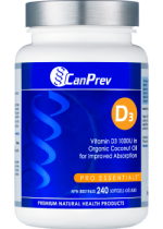 D3 1,000iu (Organic Coconut Oil) - 240 Softgels