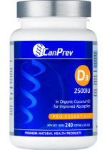 D3 2,500iu (MCT Base) - 240 Softgel 
