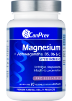 Magnesium Stress Release + Ashwagandha, B5, B6, & C - 90 V-Caps