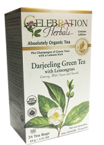 Green Tea Darjeeling With Lemongrass (Organic) - 24 Tea Bags
