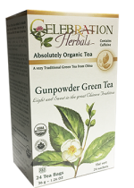 Green Tea Gunpowder (Organic) - 24 Tea Bags
